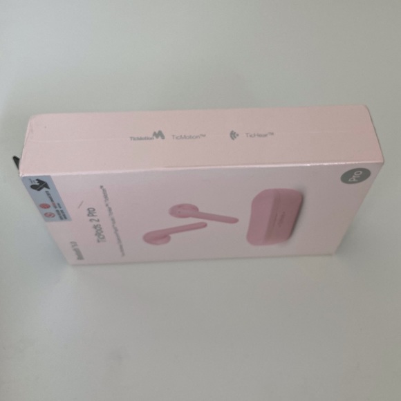 SOLD TicPods 2 Pro Wireless Bluetooth Earbuds Pink - Picture 3 of 5